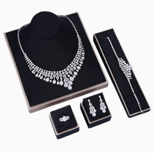 Diamond Cascade Elegance Set – FIORENE