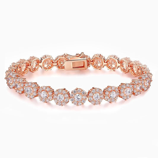 Rose Gold Blossom Bracelet – FIORENE