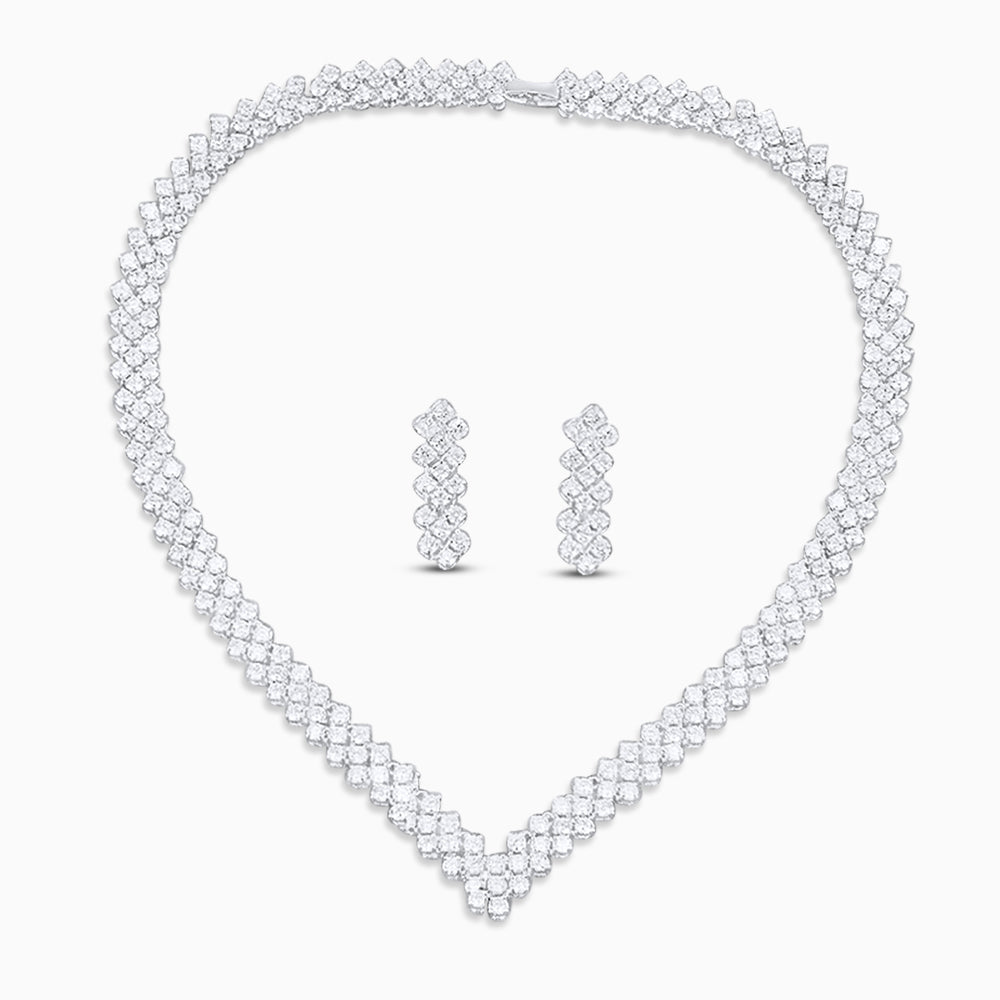 Vittoria Crystal Weave Set – FIORENE