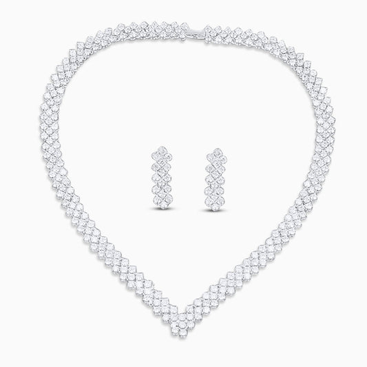 Vittoria Crystal Weave Set – FIORENE