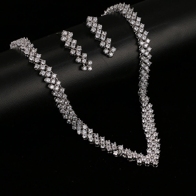 Vittoria Crystal Weave Set – FIORENE