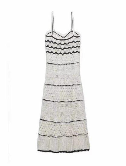 Amara Textured Knit Midi Dress