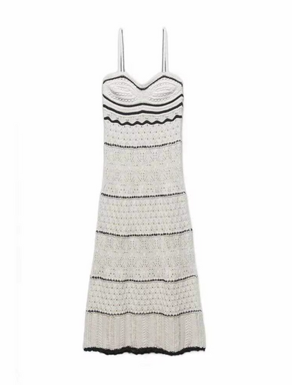Amara Textured Knit Midi Dress