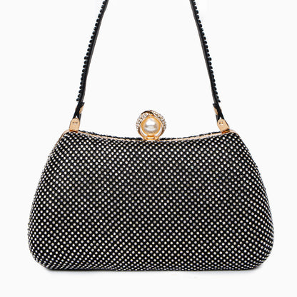 Silver Symphony Pearl Clutch – FIORENE