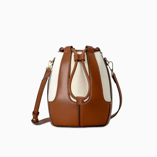 Caramel Canvas Crossbody Bag – FIORENE