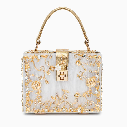 Aurora Baroque Pearl Handbag – FIORENE