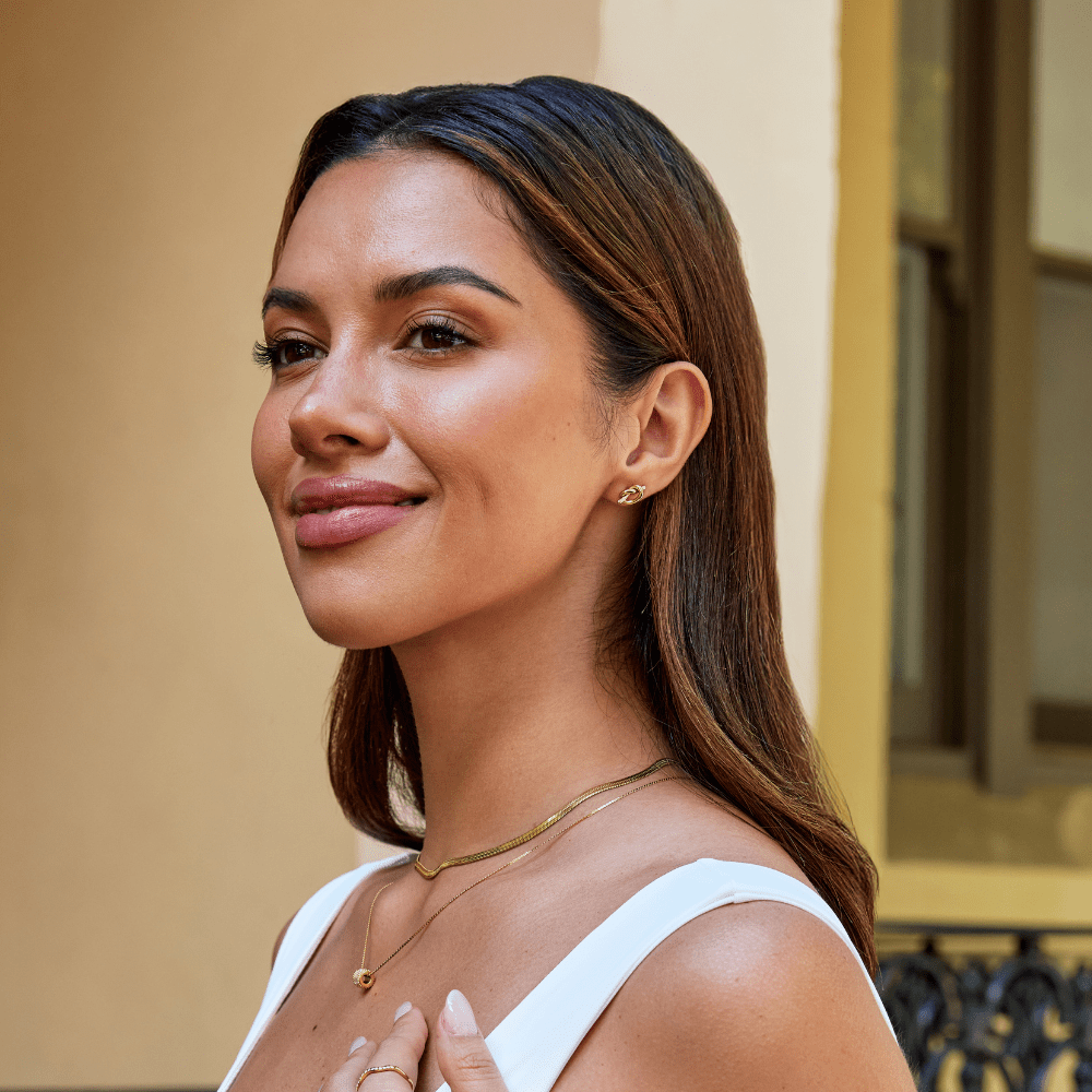 Noble Radiant Knot Earrings – FIORENE