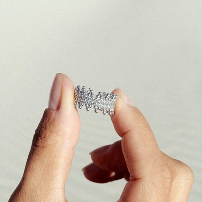 Regina Beaded Cuff & Ring Set – FIORENE