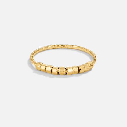 Geometric Cube Dainty Ring – FIORENE