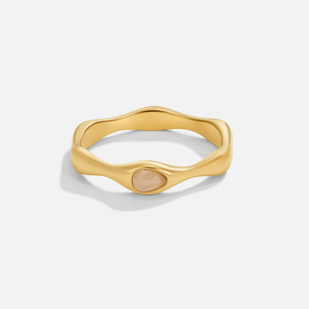Polished Earth Ring – FIORENE