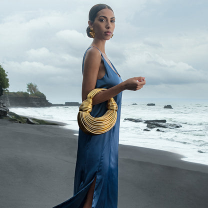 Golden Knot Symphony Handbag – FIORENE