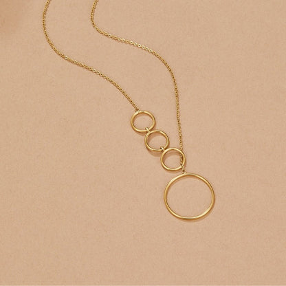 Modernist Radiant Orbit Necklace – FIORENE
