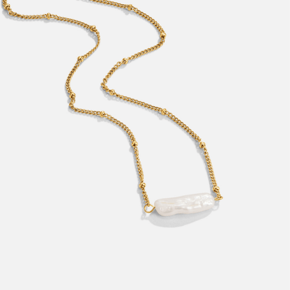 Radiant Baroque Pearl Necklace – FIORENE