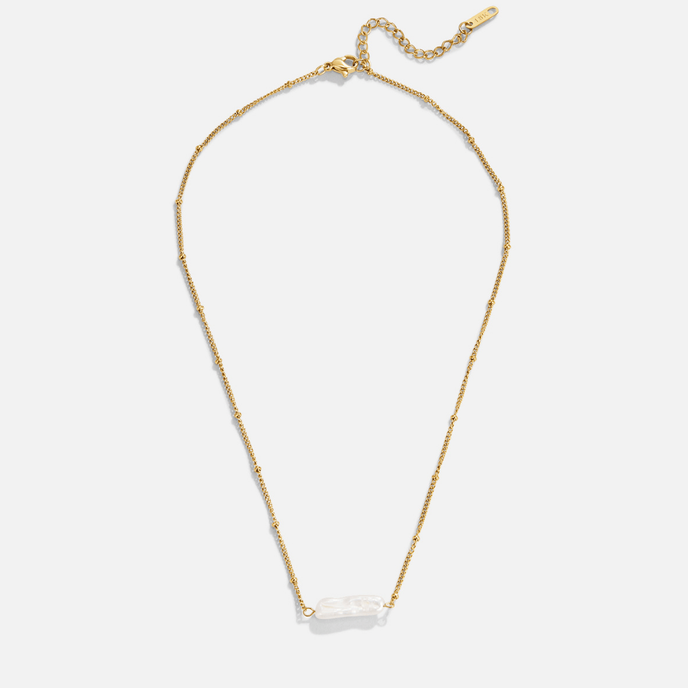 Radiant Baroque Pearl Necklace – FIORENE