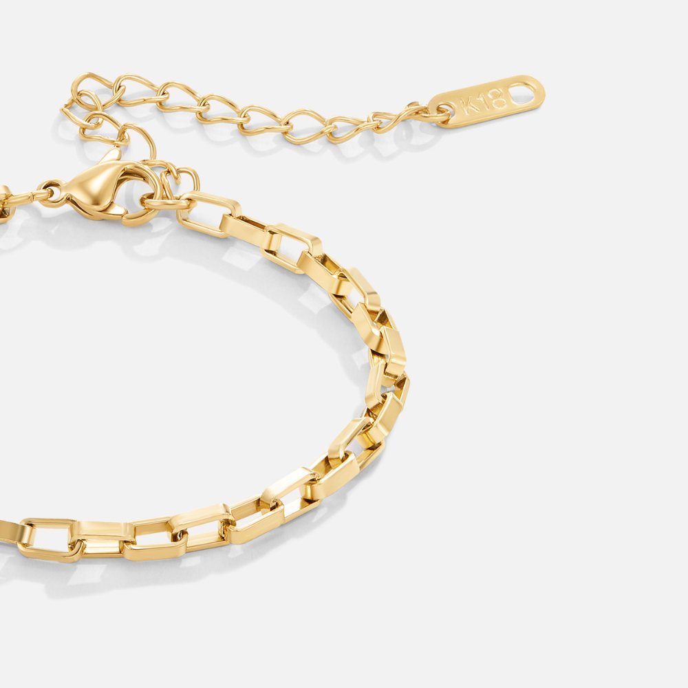Bold Box Bracelet – FIORENE