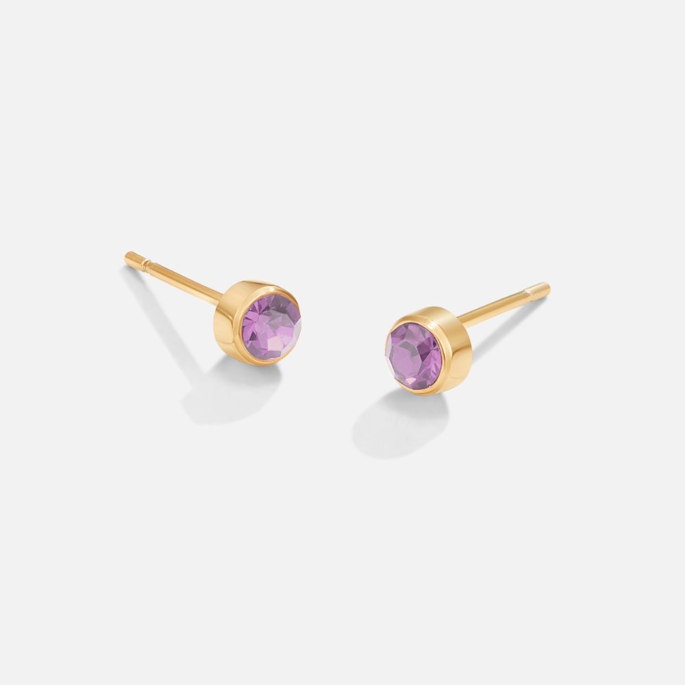 Rainbow Gemstone Earrings – FIORENE