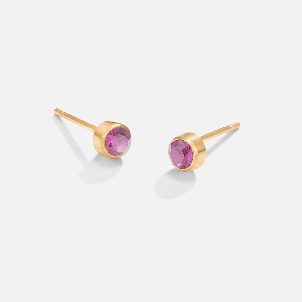 Rainbow Gemstone Earrings – FIORENE