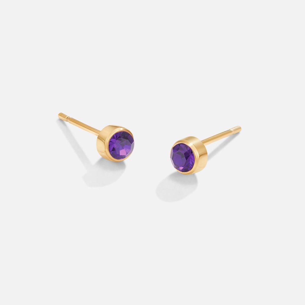 Rainbow Gemstone Earrings – FIORENE