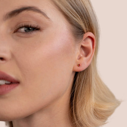 Rainbow Gemstone Earrings – FIORENE