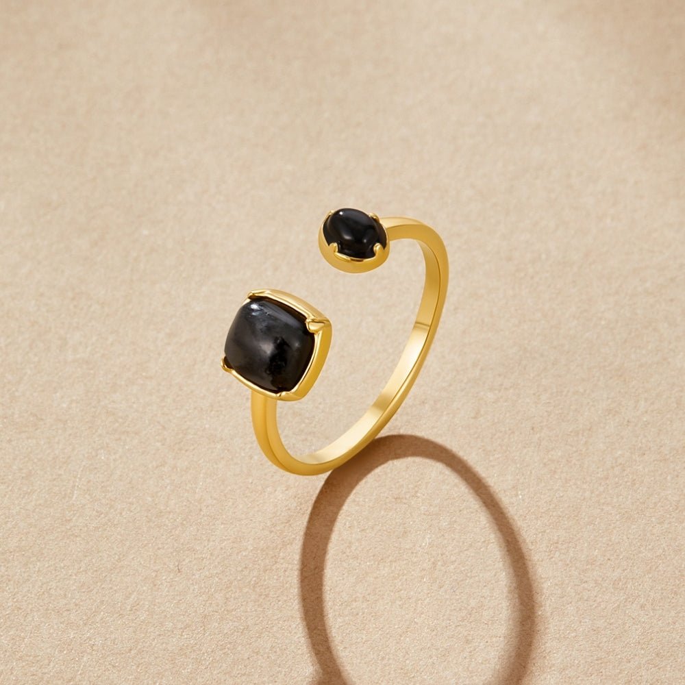 Midnight Radiant Orbit Ring – FIORENE