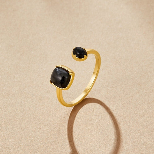 Midnight Radiant Orbit Ring – FIORENE