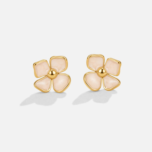Enamel Blossom Studs – FIORENE