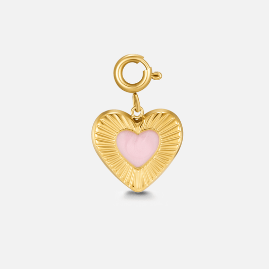 Radiant Heart Charm – FIORENE
