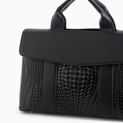 Noir Authority Tote Bag – FIORENE