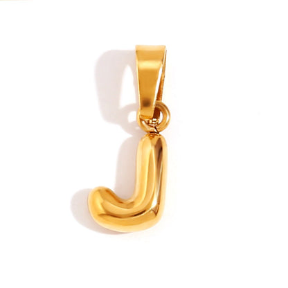Golden Balloon Letter Pendant – FIORENE
