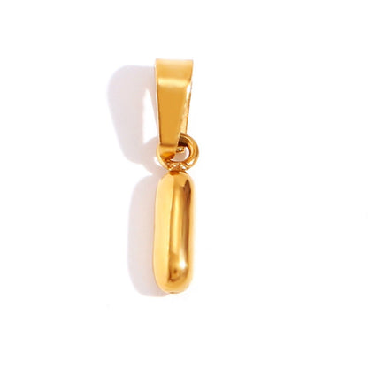 Golden Balloon Letter Pendant – FIORENE
