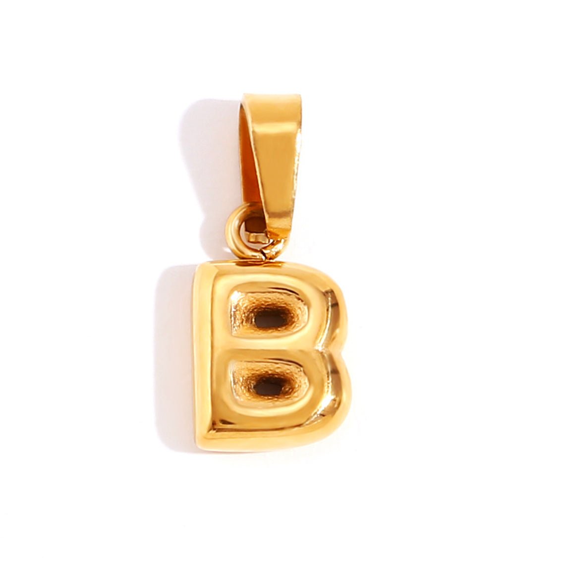 Golden Balloon Letter Pendant – FIORENE