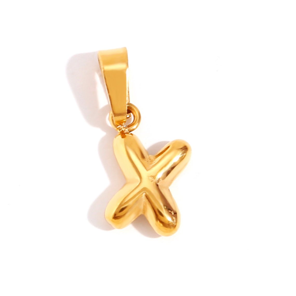 Golden Balloon Letter Pendant – FIORENE
