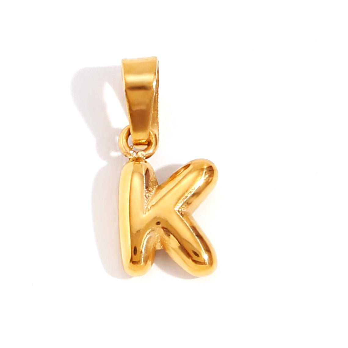 Golden Balloon Letter Pendant – FIORENE