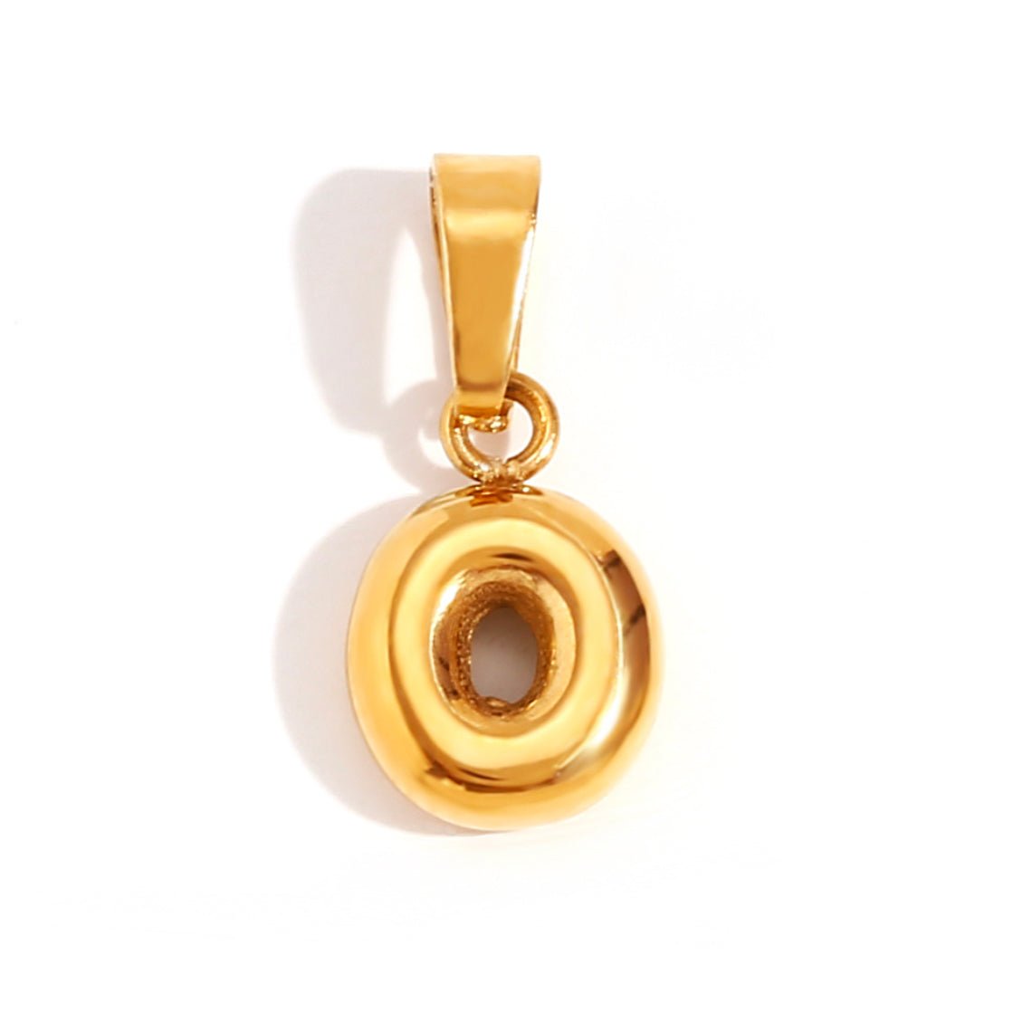 Golden Balloon Letter Pendant – FIORENE