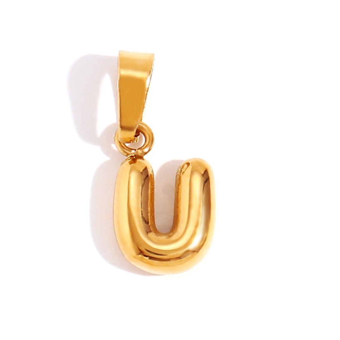 Golden Balloon Letter Pendant – FIORENE