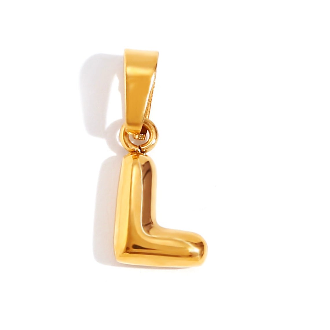 Golden Balloon Letter Pendant – FIORENE