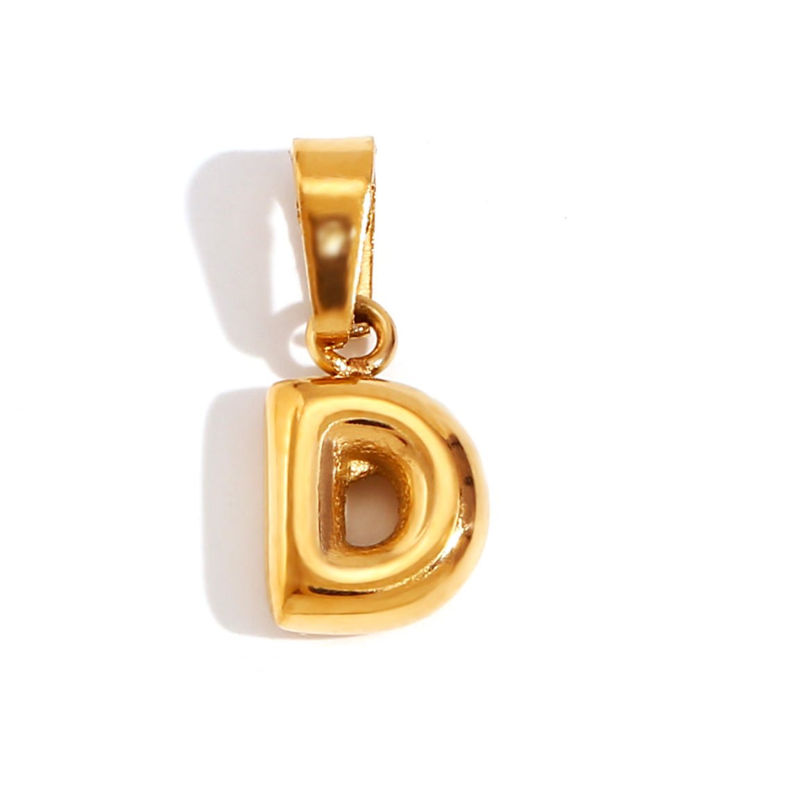 Golden Balloon Letter Pendant – FIORENE