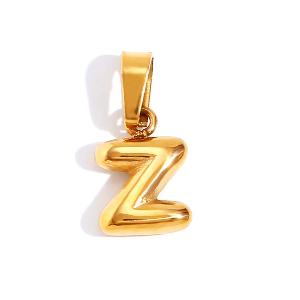 Golden Balloon Letter Pendant – FIORENE