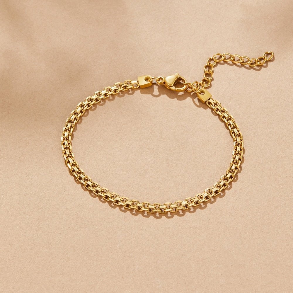 Zenith Gilded Unity Bracelet – FIORENE