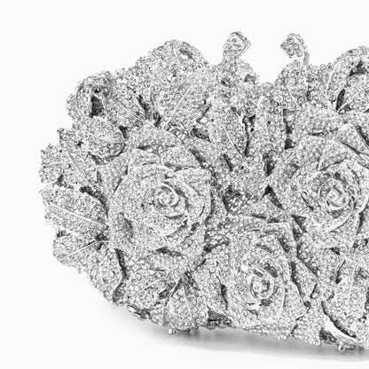 Crystal Rose Bloom Clutch – FIORENE