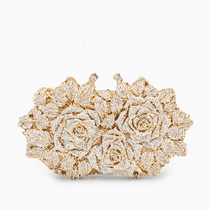 Aurielle Golden Rose Clutch – FIORENE