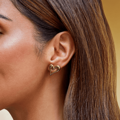 Radiant Open Heart Earrings – FIORENE