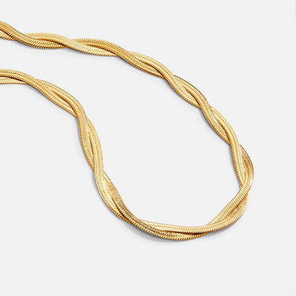 Velvet Gold Fusion Necklace – FIORENE