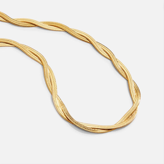 Velvet Gold Fusion Necklace – FIORENE