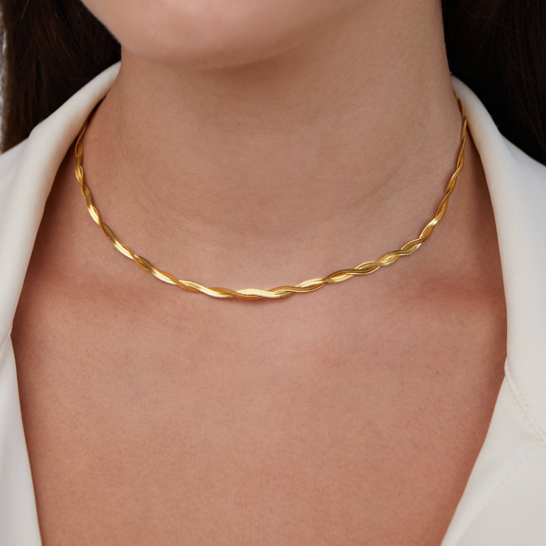 Velvet Gold Fusion Necklace – FIORENE