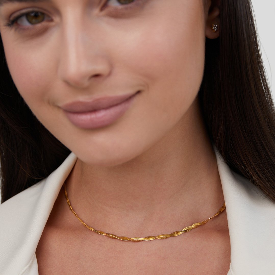 Velvet Gold Fusion Necklace – FIORENE