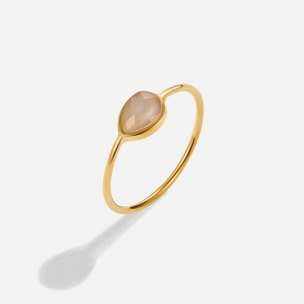 Aura Sandstone Glace Ring – FIORENE