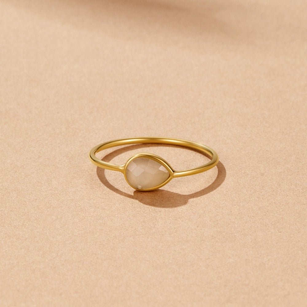Aura Sandstone Glace Ring – FIORENE