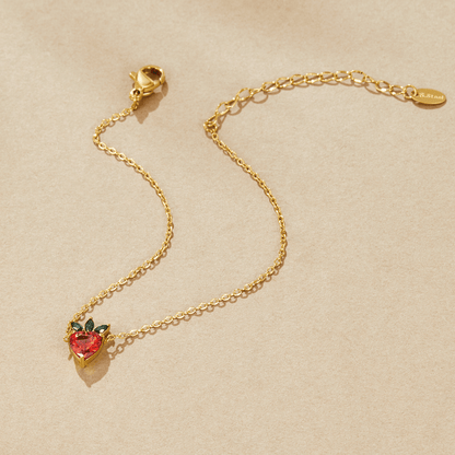 Strawberry Heart Bracelet – FIORENE