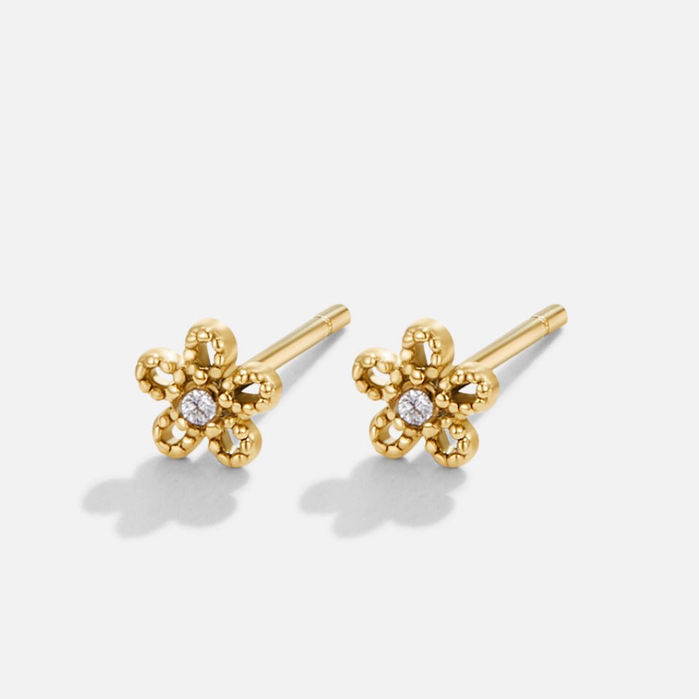 Golden Bloom Earring – FIORENE